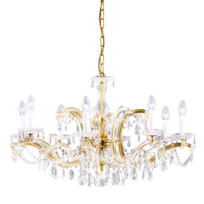 Kristall-Kronleuchter 8-flammig