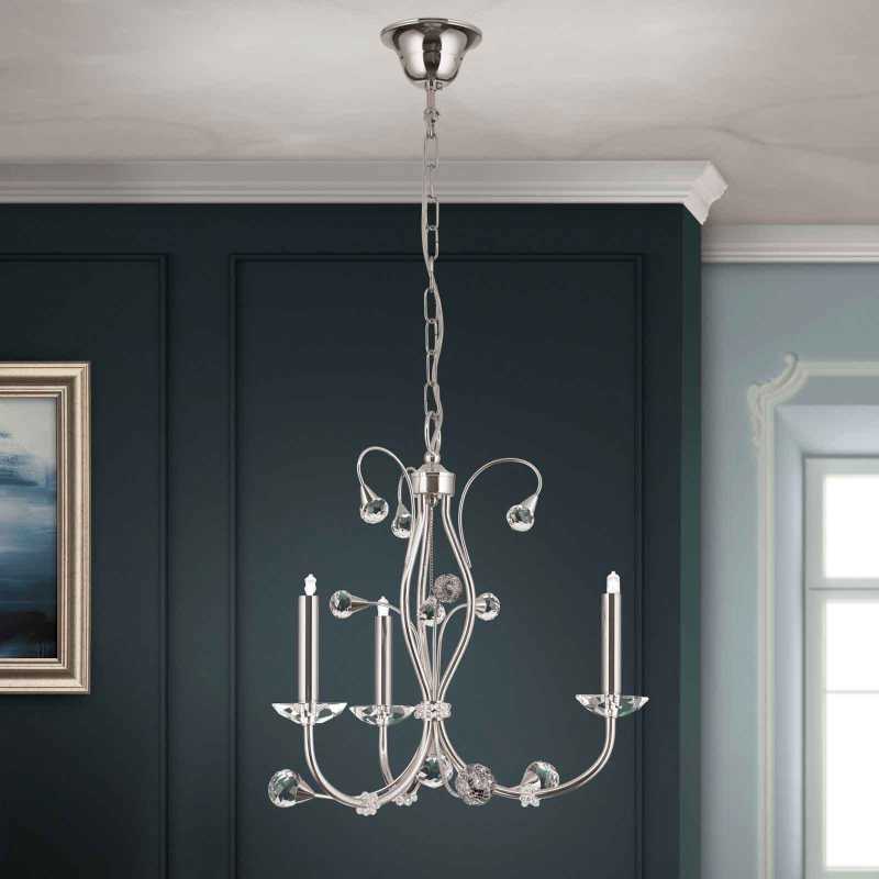 moderner Kronleuchter 3-flammig