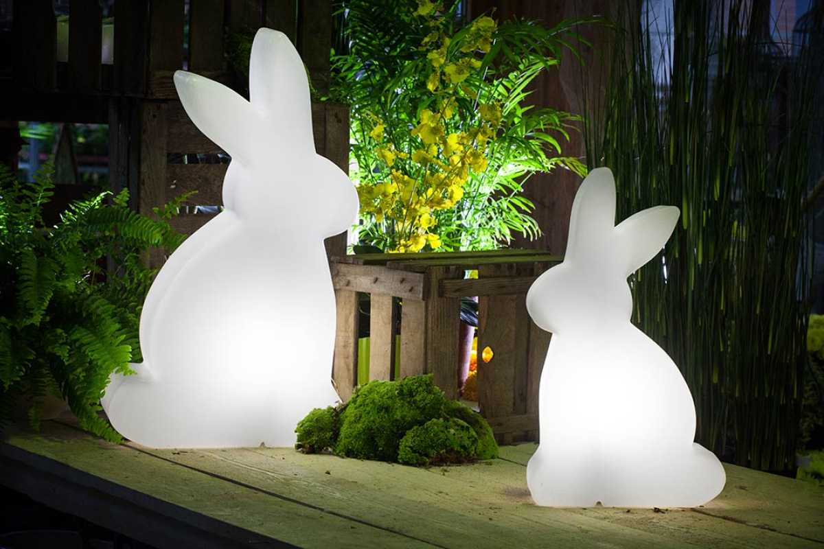 Deko-Aussenleuchte Rabbit