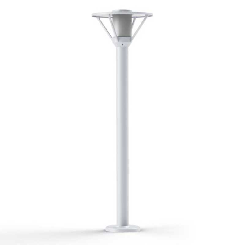 weiße Aussenleuchte 112cm